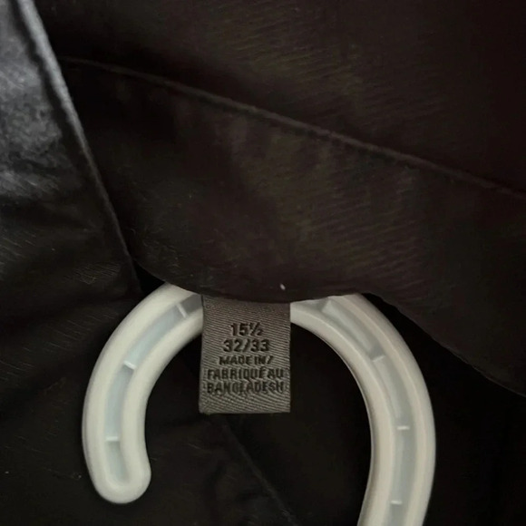 Black Calvin Klein extreme  slim fit dress shirt - Picture 3 of 3